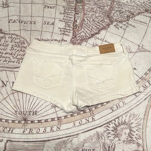 Gilly Hicks White Denim Shorts